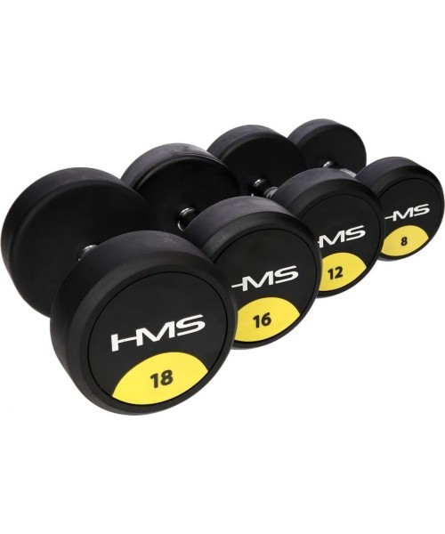 HG PRO RUBBER DUMBBELL HMS - 47.5kg
