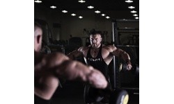 HG PRO RUBBER DUMBBELL HMS - 47.5kg