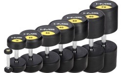 Gumuotas hantelis HG PRO HMS - 9 kg