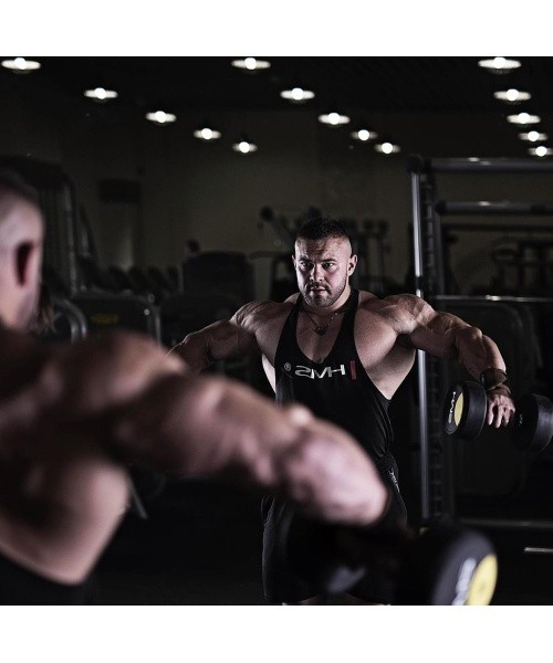 HG PRO RUBBER DUMBBELL HMS - 55 kg