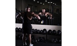 HG PRO RUBBER DUMBBELL HMS - 55 kg