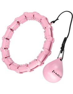 HHW02 HULA HOP LIGHT PINK WITH WEIGHT HMS