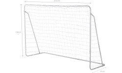 NILS NT7788 2in1 futbolo vartai su tinklu ir taikinio skydeliu