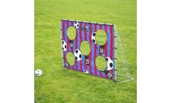 NILS NT7788 2in1 futbolo vartai su tinklu ir taikinio skydeliu