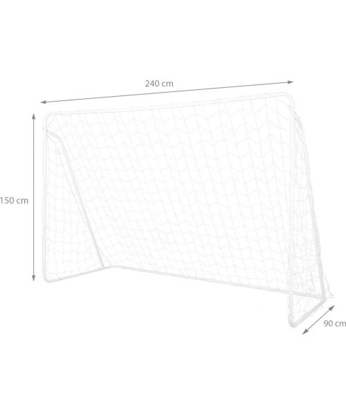 BR240P 2in1 SOCCER GOAL WITH NET AND TARGET PANEL NILS