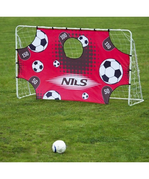 BR240P 2in1 SOCCER GOAL WITH NET AND TARGET PANEL NILS