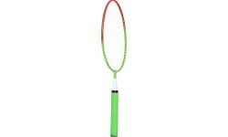 NRZ051 STEEL / BADMINTON SET 2 ROCKETS + SHUTTLECOCKS + BALLS JUNIOR NILS