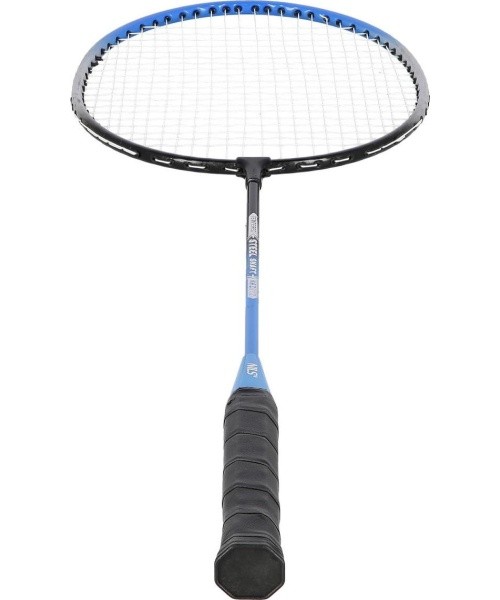 Badmintono rinkinys Nils NRZ012, plienas, 2 raketės, 3 badmintono plunksniukai, tinklas 195 x 22 cm, dėklas