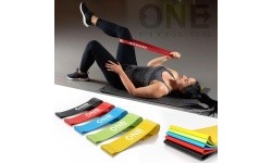 Treniruočių gumų rinkinys PBF Exercise Band Set 05 Slim One Fitness