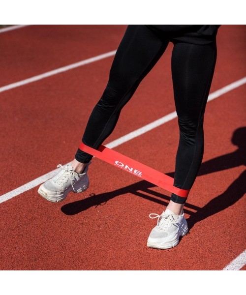Treniruočių gumų rinkinys PBF Exercise Band Set 05 Slim One Fitness