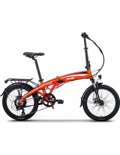 Elektrinis dviratis Beaster BS115O, 250 W, 36 V, 8,8 Ah, oranžinis, sulankstomas