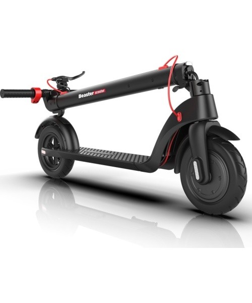 Elektrinis paspirtukas Beaster Scooter BS701B, 700 W, 36 V, 6,4 Ah, 25 cm ratai, juodas