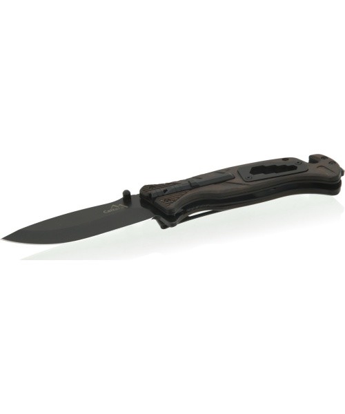 Folding knife BLACK BLADE with safety lock 21,7cm