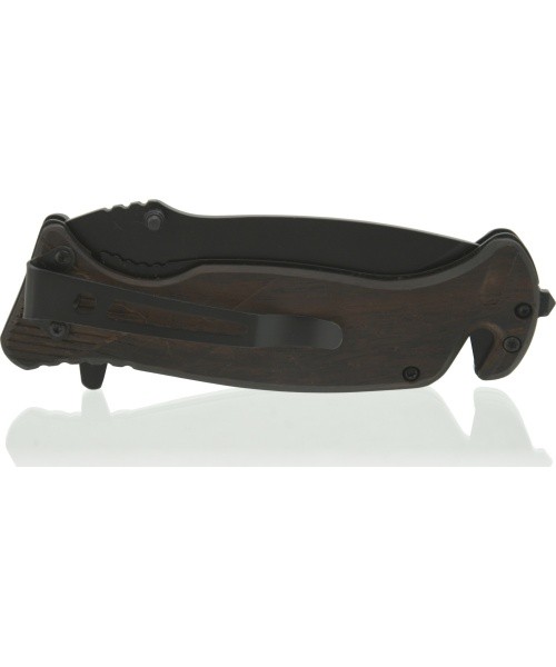 Folding knife BLACK BLADE with safety lock 21,7cm