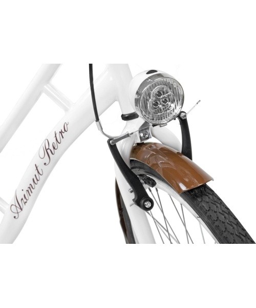 AZIMUT Retro 28" 2025 bicycle, white