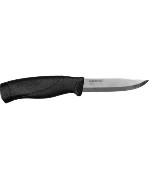 Peilis Morakniv Companion Heavy Duty, nerūdijantis plienas, juodas