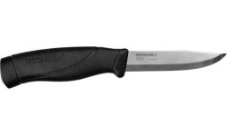 Peilis Morakniv Companion Heavy Duty, nerūdijantis plienas, juodas