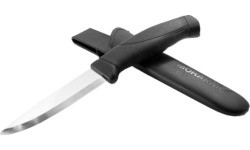 Peilis Morakniv Companion Heavy Duty, nerūdijantis plienas, juodas