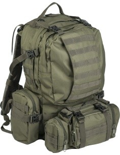 Kuprinė Mil-Tec OD Defense Pack Assembly