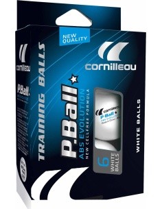 Cornilleau P-Ball 1* White x6