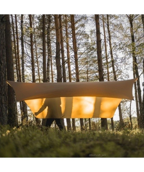 Tarp Lesovik HEKSA Kangaroo ultra light brown.