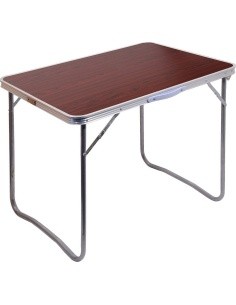 Foldable Camping Table Balaton - Brown