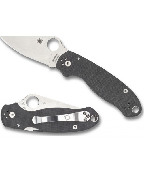 Sulankstomas peilis Spyderco C223GPDGY Para 3, tamsiai pilkas