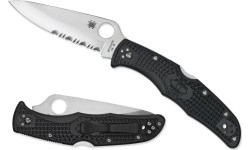 Sulankstomas peilis Spyderco C10PSBK Endura 4, juodas