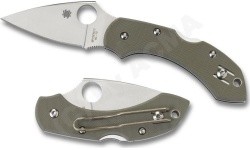 Sulankstomas peilis Spyderco C28GPFG Dragonfly, žalias