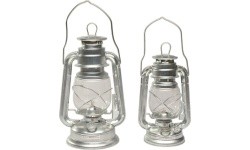 ZINC KEROSENE LANTERN 28 CM