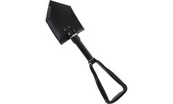 Sudedamas kastuvas su dėklu US Black, 2,5 mm