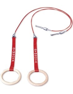 PAIR OF RINGS + CABLES FOR COMPETITION RING FRAME REF. 3700