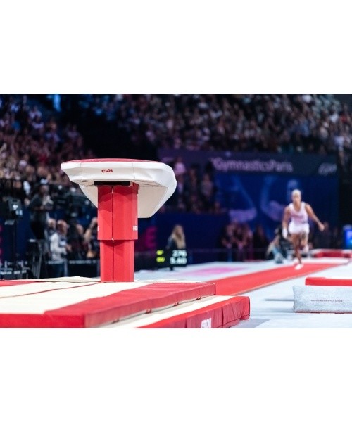 SET OF LANDING MATS FOR COMPETITION VAULTING - WITH TOP MAT - 15.60 m² - FIG Approved