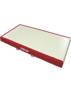 TRADITIONAL LANDING MAT FOR RINGS - BEAM - ASYMMETRIC, PARALLEL AND HIGH BARS - WITH BIB ACROSS WIDTH - 400 x 200 x 20 cm - FIG 