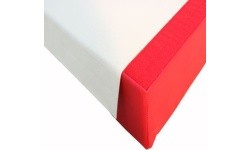 TRADITIONAL LANDING MAT FOR RINGS - BEAM - ASYMMETRIC, PARALLEL AND HIGH BARS - WITH BIB ON THE SIDE - 200 x 230 x 20 cm