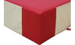 TRADITIONAL SAFETY MAT - SINGLE DENSITY - PVC COVER - 300 x 200 x 30 cm