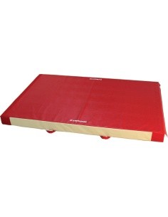 STANDARD SAFETY MAT - SINGLE DENSITY - PVC COVER - WITH ATTACHMENT STRIPS - 300 x 200 x 20 cm