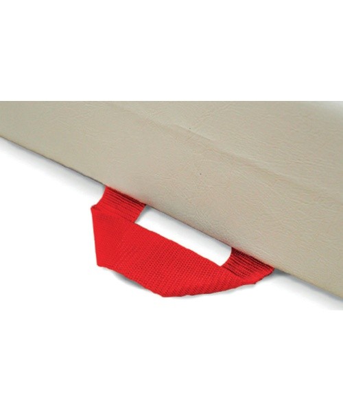 ADDITIONAL SAFETY MAT - SINGLE DENSITY - PVC AND JERSEY COVER - 200 x 140 x 10 cm