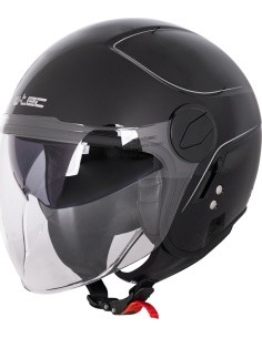Motorolerio šalmas W-TEC Vernante - Glossy Black