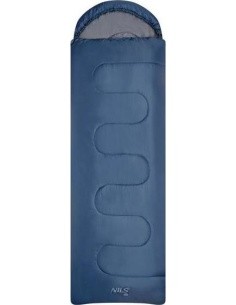 NC2107 DARK BLUE-GRAY SLEEPING BAG SIZE M NILS CAMP