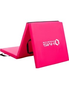 Sulankstomas gimnastikos kilimėlis HMS Premium MGS02 1800x600mm, rožinis