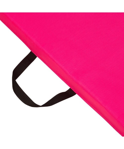 Sulankstomas gimnastikos kilimėlis HMS Premium MGS02 1800x600mm, rožinis