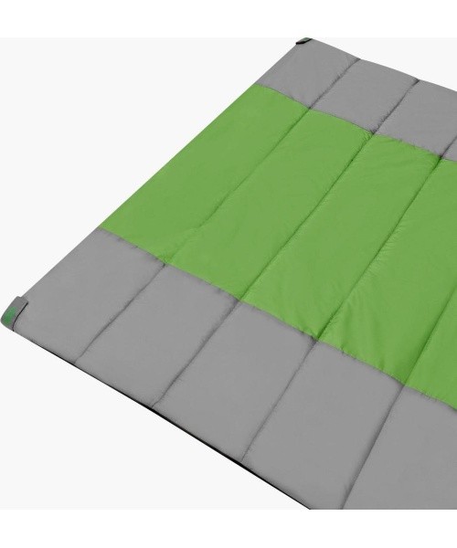 NC2011 GRAY-GREEN DOUBLE SLEEPING BAG NILS CAMP