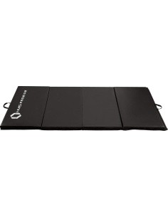 Gymnastic Foldable Mattress HMS Premium MGS01 2400x1200mm, Black