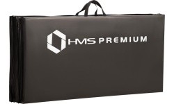 Gymnastic Foldable Mattress HMS Premium MGS01 2400x1200mm, Black