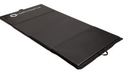 Gymnastic Foldable Mattress HMS Premium MGS01 2400x1200mm, Black