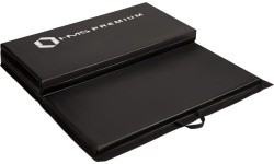 Gymnastic Foldable Mattress HMS Premium MGS01 2400x1200mm, Black