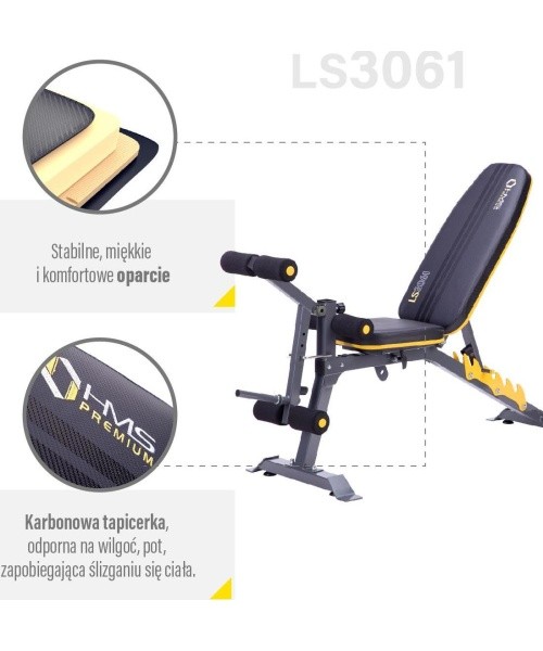 LS3061 ŠTANGOS SUOLELIS HMS PREMIUM