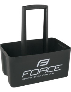 Laikiklis FORCE 6 gertuvėm (plastikinis, juodas)