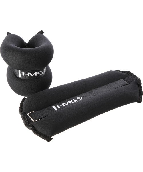 OB06 juodi svareliai rankoms ir kojoms 2 x 3 kg HMS